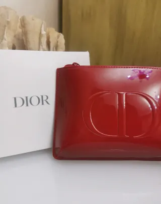 Pochette vernice rossa