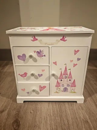 Joyero Musical Infantil Princs 4 Cajones negociabl