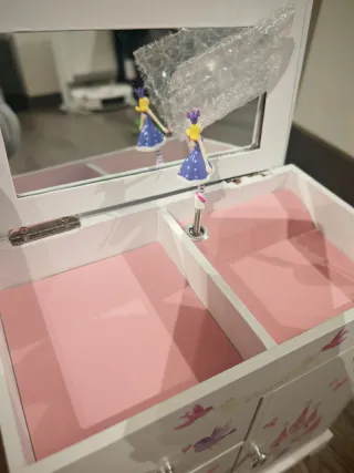 Joyero Musical Infantil Princs 4 Cajones negociabl