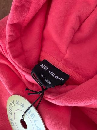 Sudadera Belaguer Degradado Rosa/Rojo