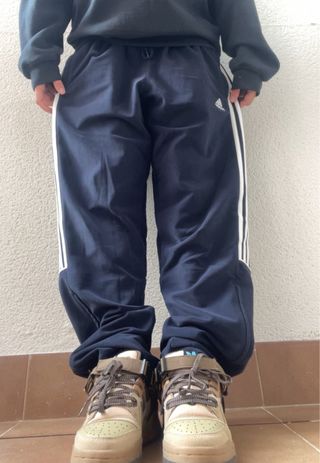 Pantalón Adidas Trackpant vintage azul marino L