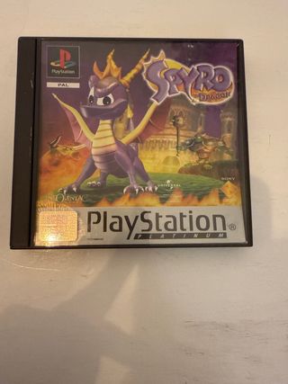 Spyro the Dragon PS1 Platinum Español