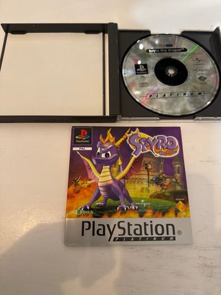 Spyro the Dragon PS1 Platinum Español