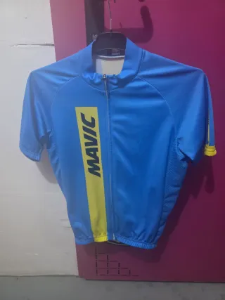Maillot Mavic Azul y Amarillo