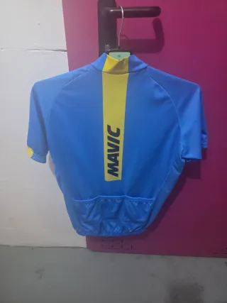 Maillot Mavic Azul y Amarillo
