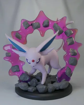 FIGURA ESPEON POKEMON RESINA 3D