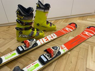 Esquís y botas