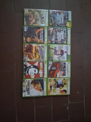 Lote di giochi Xbox 360: Azione, Corse, Sport
