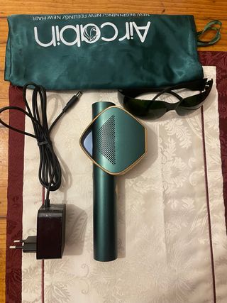 Depiladora Láser AirCabin Oro/Verde
