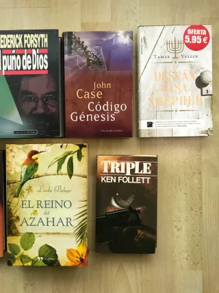 Lote de libros de narrativa
