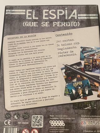 El espía (que se perdió) - Juego de mesa