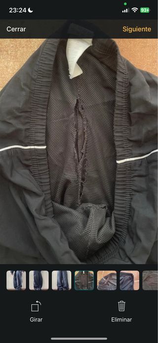 Pantalones Adidas Triple Black 2000s