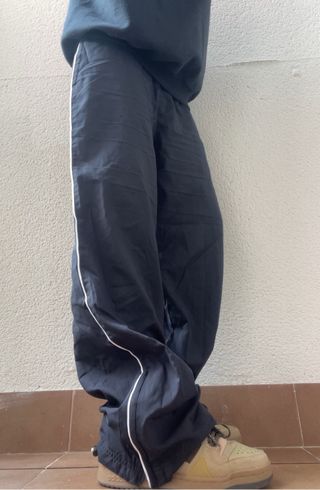 Pantalones Adidas Triple Black 2000s