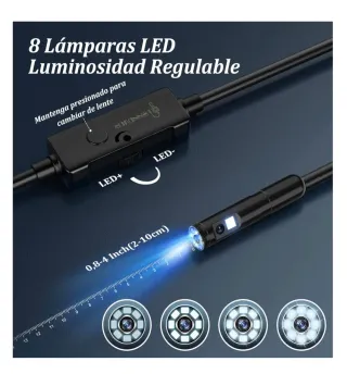 Cámara Endoscópica Ennovor 10M HD