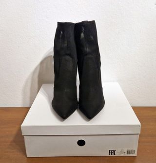 Stivaletti a calzino, tacco, Guess, nero, N.41