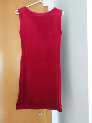 Lote vestidos terciopelo bordados.Talla M