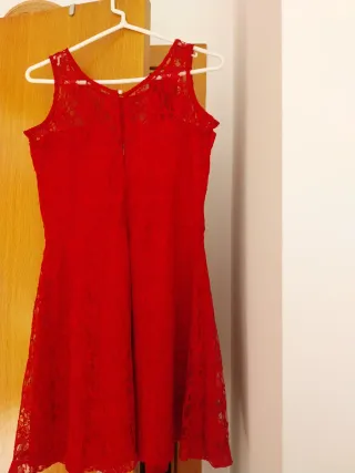 Lote vestidos terciopelo bordados.Talla M