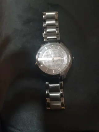 Reloj Armani Exchange Negro y Plateado