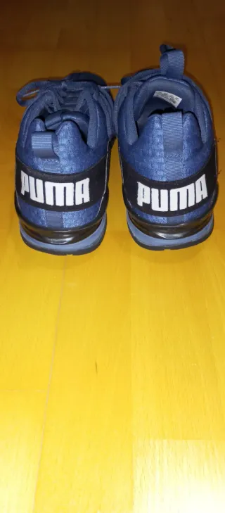 Zapatillas Puma Hombre Azul y Negro