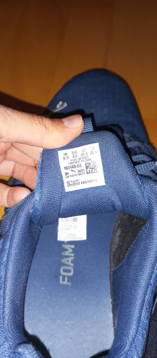 Zapatillas Puma Hombre Azul y Negro