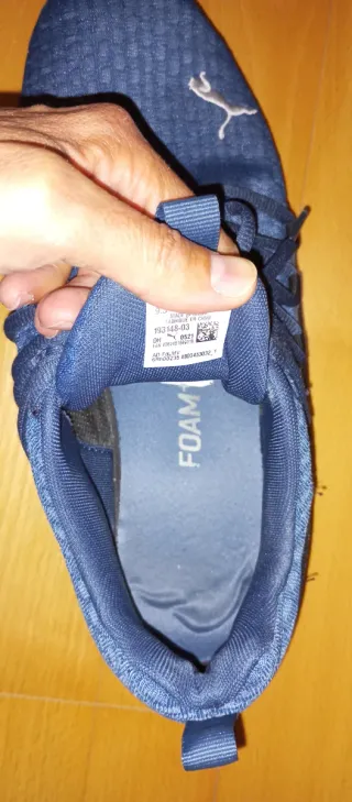 Zapatillas Puma Hombre Azul y Negro