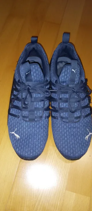 Zapatillas Puma Hombre Azul y Negro