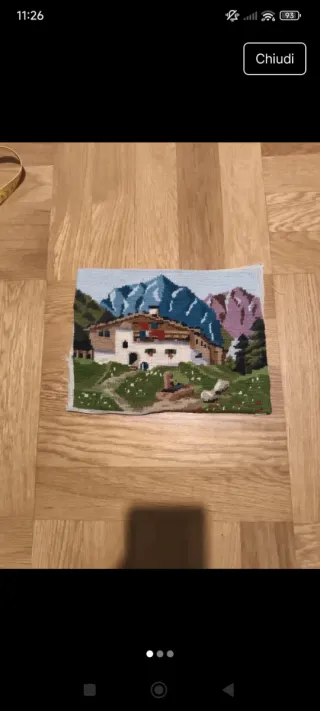 Canovaccio piccolo punto montagna casa