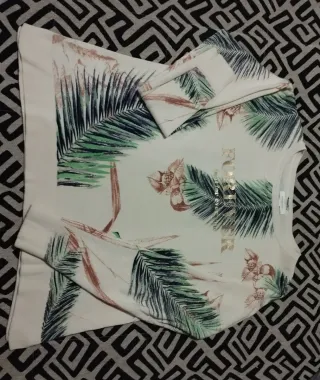 Sudadera Springfield floral ligera