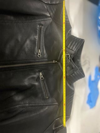 Chaqueta Piel Cordero Mujer Negra