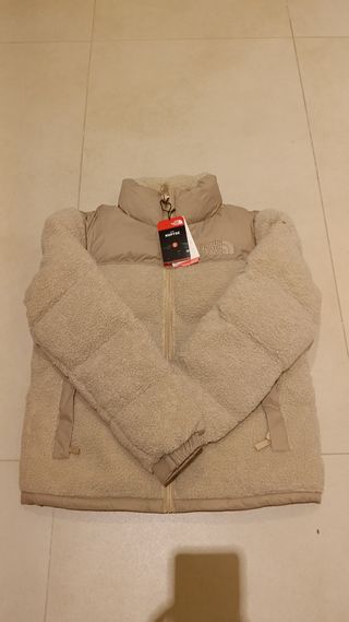 Chaqueta The North Face Beige Pelo sintético