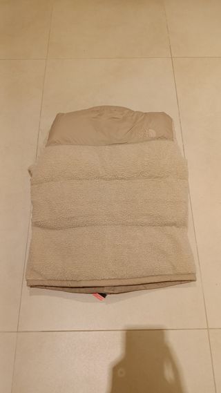 Chaqueta The North Face Beige Pelo sintético