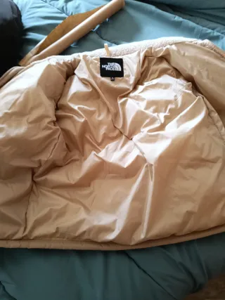 Chaqueta The North Face Beige Pelo sintético