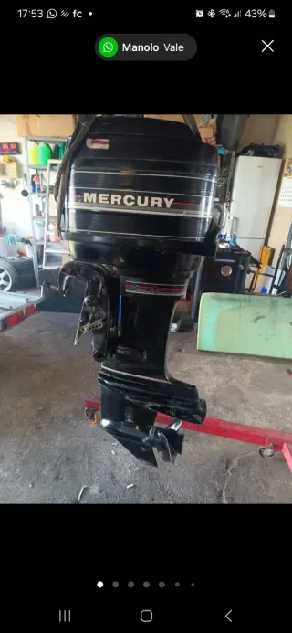 Fueraborda mercury 45 cv