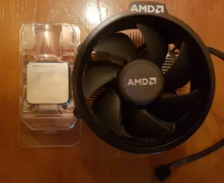 MSI Tomahawk B450 + Ryzen 5 2600 + Disipador