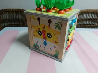 Lote Juguetes Madera Bebé