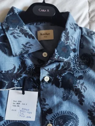 Camisa Koike Estampada Talla XL