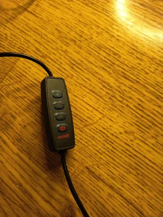 Aro de luz LED con trípode y soporte móvil