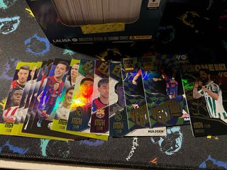 Lote cartas fútbol LaLiga Megacracks 2025/26