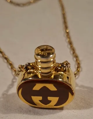 Collana Gucci vintage portaprofumo