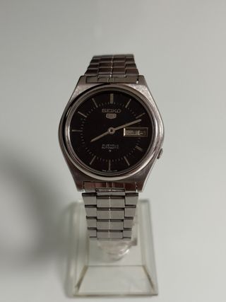 Seiko 5 7S26-0310 Automático Negro