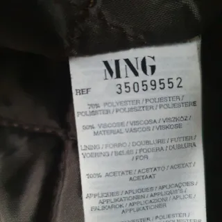 Cazadora hombre tweed con detalles