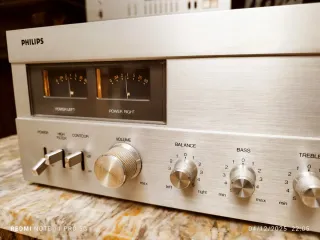Amplificador Philips 594 - Plata - 1978