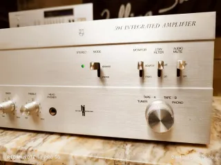Amplificador Philips 594 - Plata - 1978