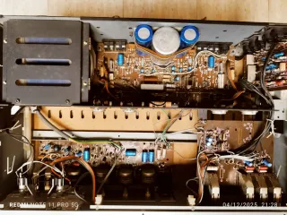 Amplificador Philips 594 - Plata - 1978