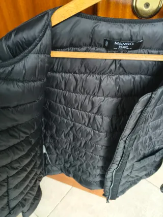 Chaqueta Mango Negra Mujer
