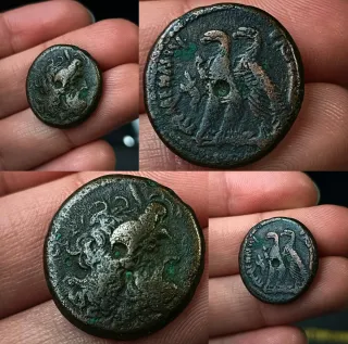 Moneda Griega Romana Antigua