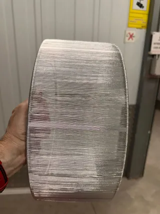 Lámpara techo LED cristal