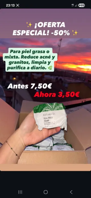 Jabón Tea Tree Farmasi