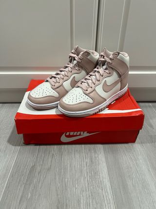 Nike Dunk High Pink Oxford