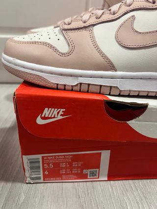 Nike Dunk High Pink Oxford